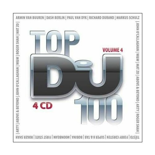 audio cd top 100 dj s vol 7 4 cd Audio CD Various - Top DJ 100 Volume 4 (4 CD)