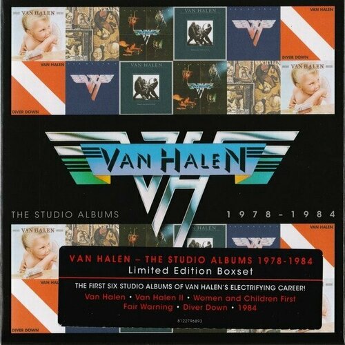 AUDIO CD Van Halen - Studio Albums 1978-1984. 6 CD