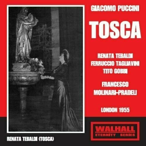 AUDIO CD Puccini - Tosca (Molinari-Pradeli, London 1955)