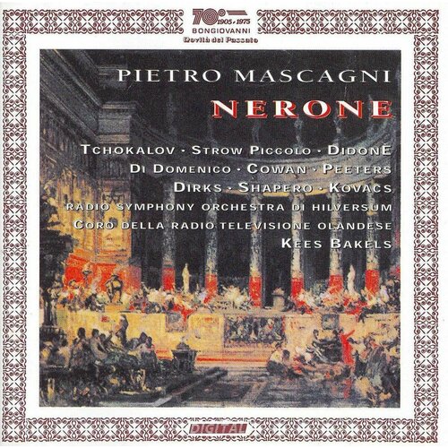 Audio CD раритет! Mascagni: Nerone (2 CD) вальтер скотт ivanhoe in 2 p part 1 айвенго в 2 ч часть 1