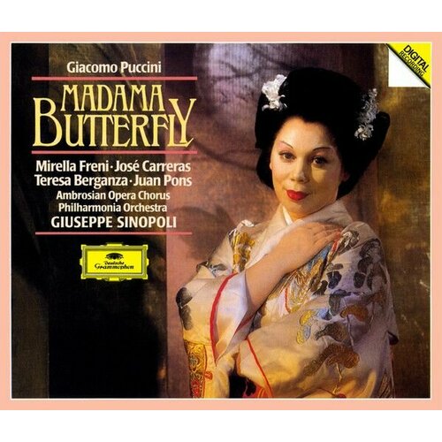 puccini madama butterfly naxos cd deu компакт диск 3шт Audio CD PUCCINI: Madama Butterfly. Sinopoli (3 CD)