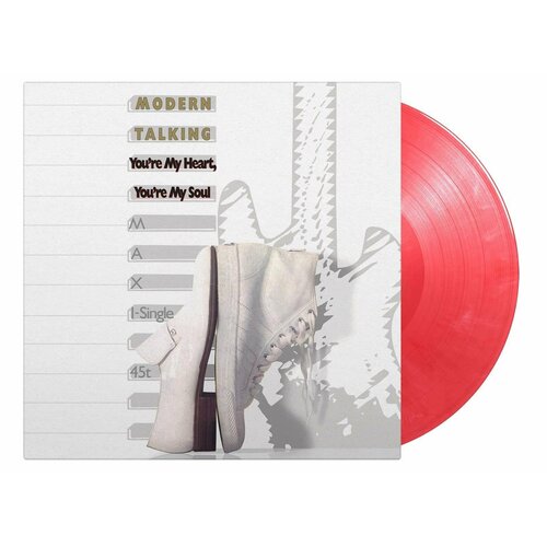 Виниловая пластинка Modern Talking - You're My Heart, You're My Soul (180g) (Limited Numbered Edition) (Red & White Marbled Vinyl) (45 RPM) (1 LP) цепь с крестиками bluejay cross my heart 1 шт
