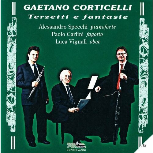 AUDIO CD раритет! Audio CD Gaetano Corticelli - Terzetti E Fantasie (1 CD) audio cd enslaved e