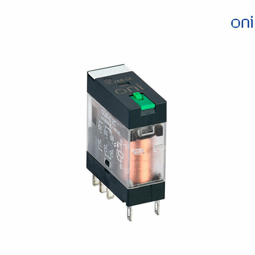 Реле промежуточное IEK Oni OGR-1 220В (ogr-1-2c-ac220v-l-b) - фото №3