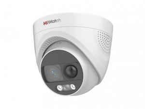 "Hiwatch Купольная видеокамера DS-T213" 2Мп HD-TVI видеокамера с PIR-датчиком и EXIR подсветкой до 20м