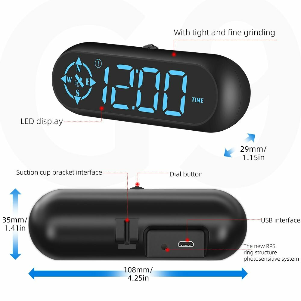 Проекционный дисплей для авто G9 HUD проектор на лобовое стекло GPS