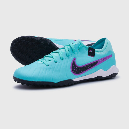 шиповки детские nike phantomx 3 club tf ah7298 081 Шиповки NIKE Tiempo Legend 10 Pro TF, размер 7 US, голубой