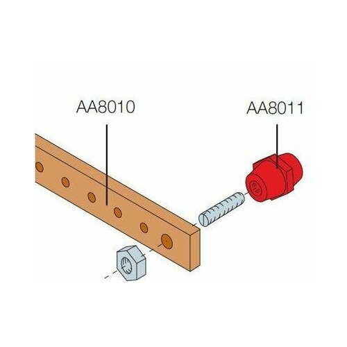 Изолятор шины (5шт) ABB AA8011