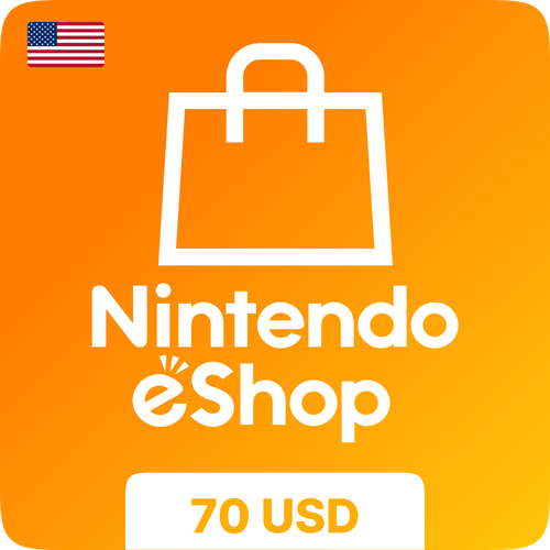 Подарочная карта Nintendo eShop - 70 USD