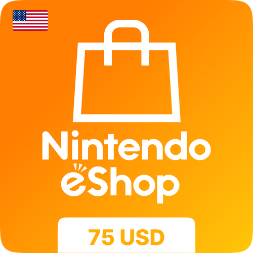 Подарочная карта Nintendo eShop - 75 USD 955900₽