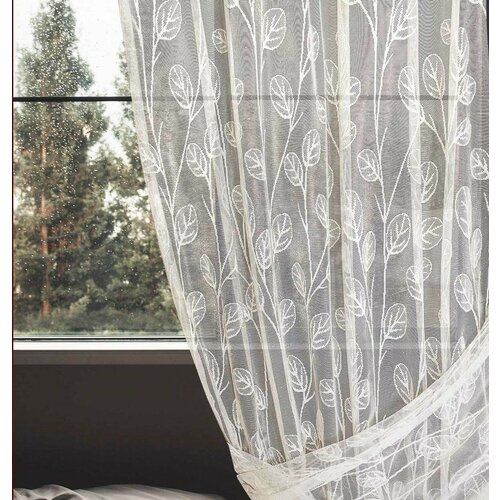 Haft Классические шторы Осинка цвет: (300х270 см - 1 шт) бежевый