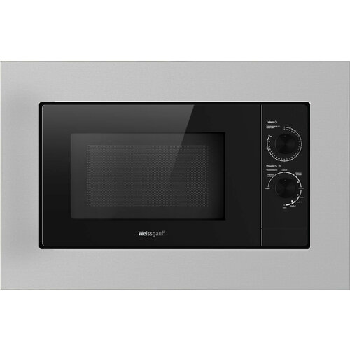 WEISSGAUFF Микроволновая печь Weissgauff HMT-2015 Grill 20л 700Вт нержавеющая сталь встраиваемая 1562000₽