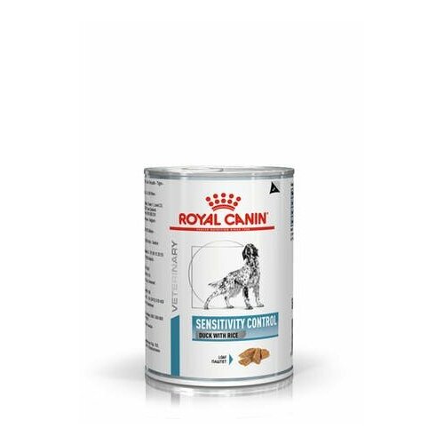 royal canin sensitivity control sc21 полнорационный сухой корм для взрослых собак при пищевой аллергии или непереносимости диетический Royal Canin Sensitivity Control - консервы для собак с уткой при пищевой аллергии, 6 шт по 410 г