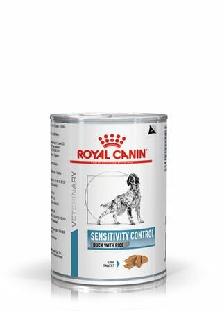 Royal Canin Sensitivity Control - консервы для собак с уткой при пищевой аллергии, 6 шт по 410 г