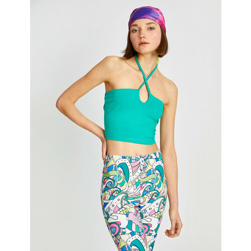 фото Топ koton, размер xs, зеленый