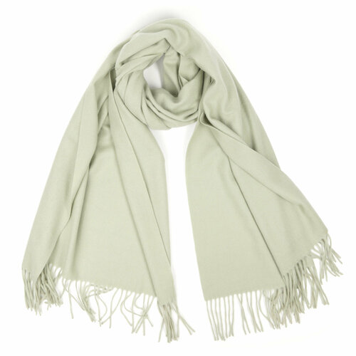 фото Шарф fabretti,180х65 см, one size, зеленый