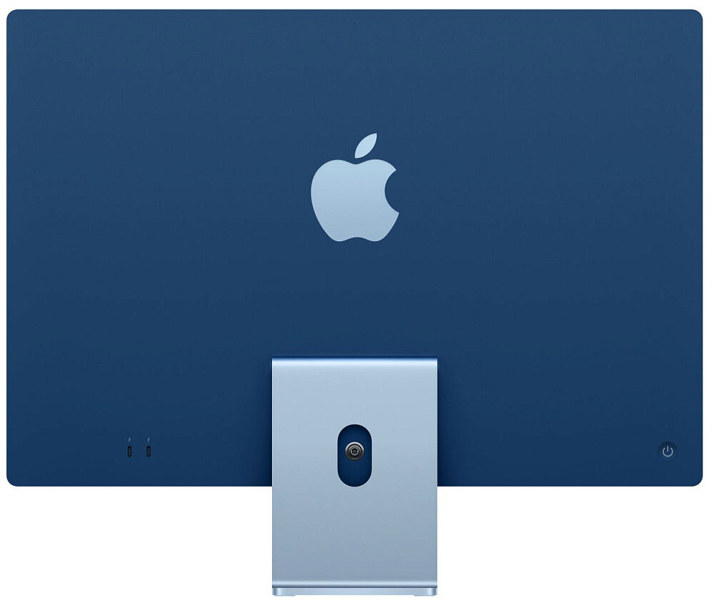 Apple iMac 24" Retina 4,5K, M3 (8C CPU, 8C GPU, 2023), 8 ГБ, 256 ГБ SSD, синий (MQRC3) — фото 4