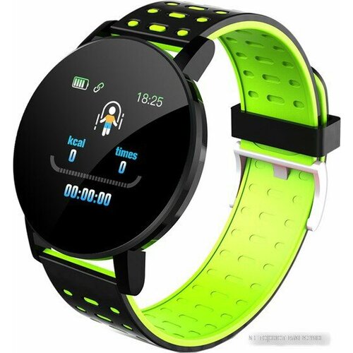 isport bluetooth пульсометр Фитнес-браслет Ritmix RFB-460 (черный/зеленый)