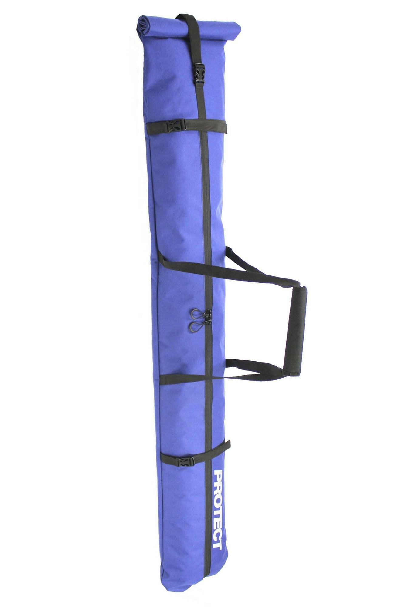 Чехол для беговых лыж Protect для одной пары 160-210 Синий (см:160-210)