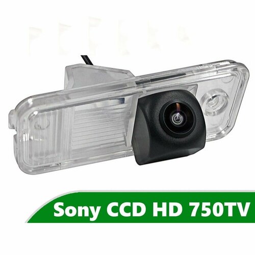 Камера заднего вида CCD HD для Hyundai Santa Fe III (2012 - 2018)