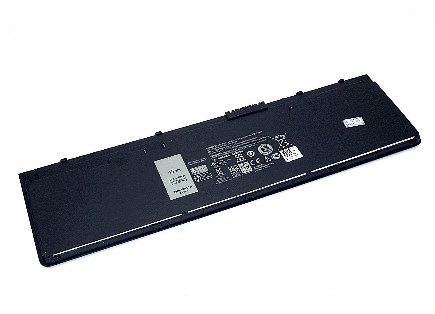 Аккумуляторная батарея для ноутбука Dell Latitude E7250 E7240 (WD52H) 7.4V 45Wh черный
