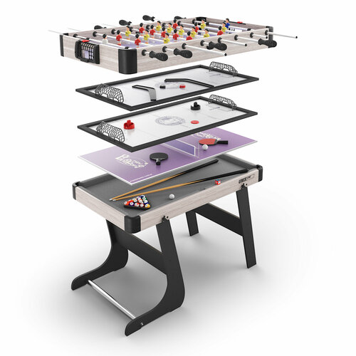 Игровой стол складной UNIX Line Трансформер 5 в 1 (108х59 cм) игровой стол трансформер unix line 4 в 1 125х63 cм