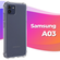 Противоударный силиконовый чехол для Samsung Galaxy A03 / Самсунг...