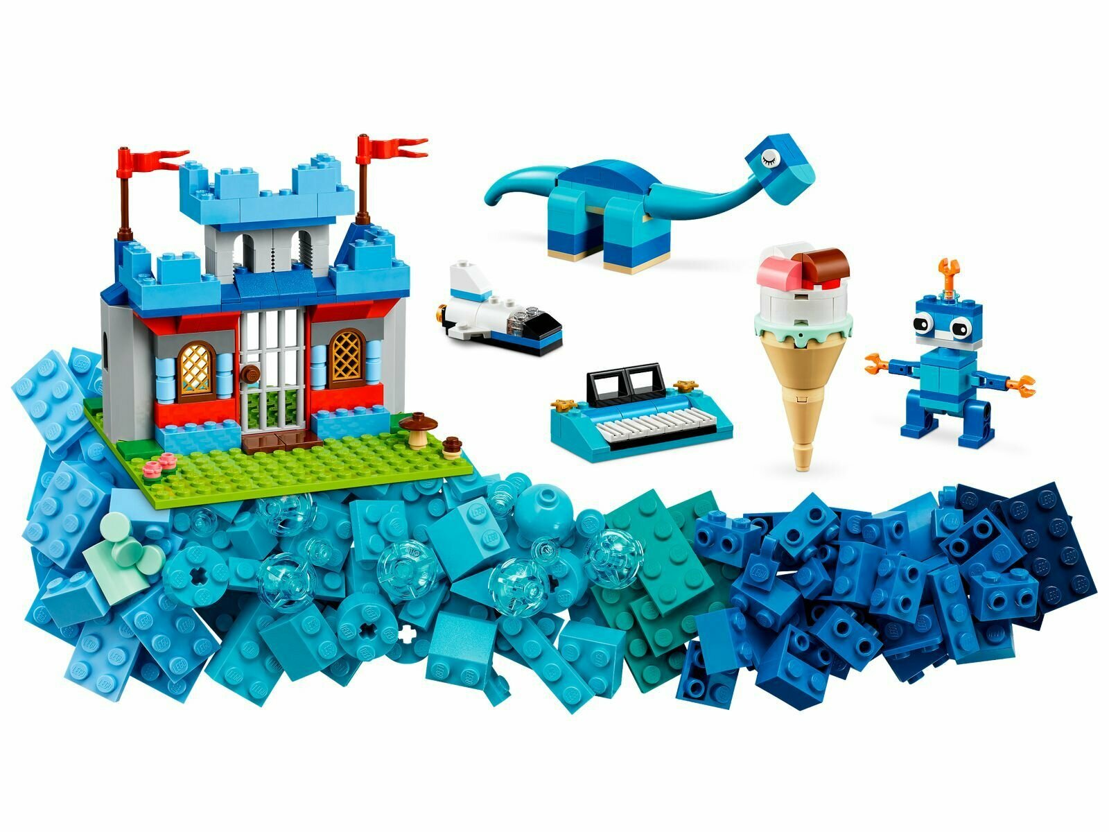 Конструктор LEGO Classic, Build Together 11020 — фото 14