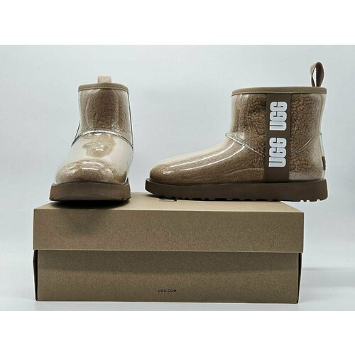 фото Угги ugg classic clear mini, размер 40 eu, chestnut