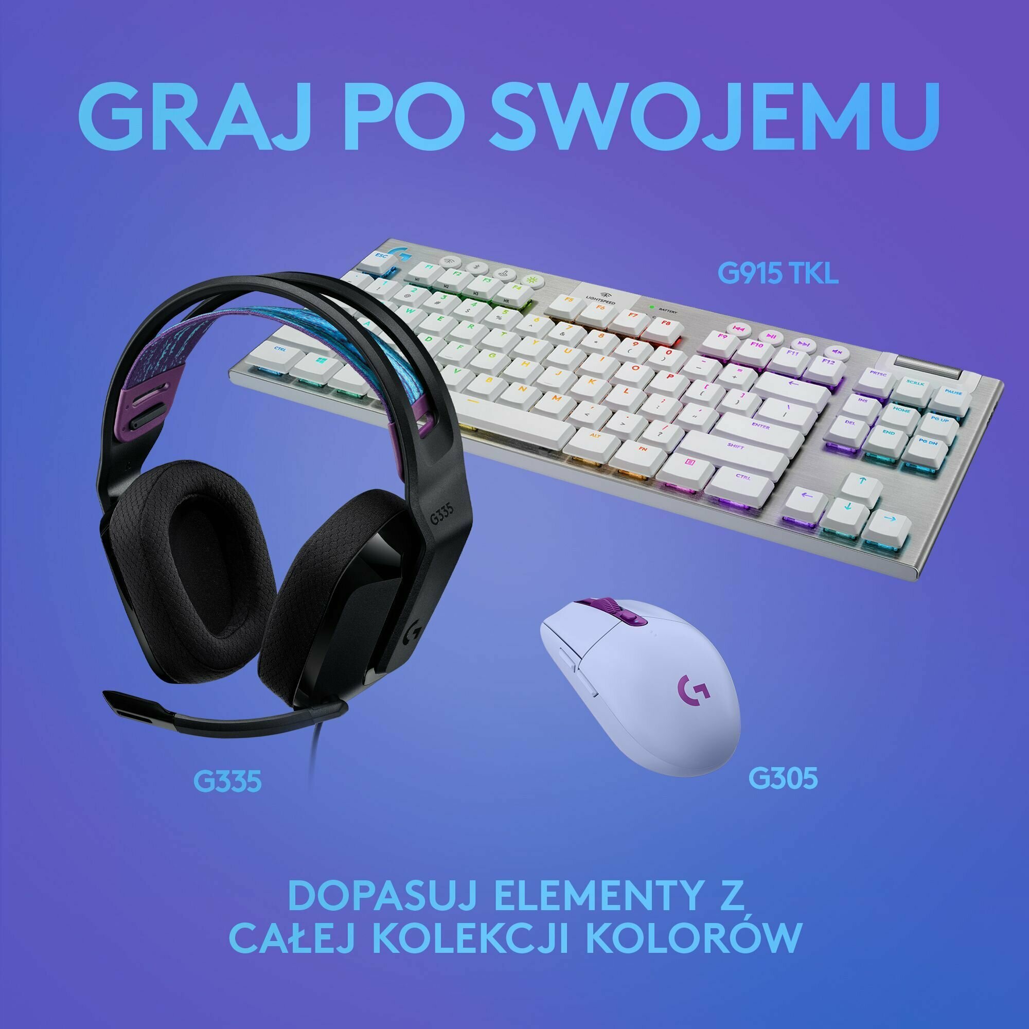 Гарнитура игровая LOGITECH G335, для компьютера и игровых консолей, накладные, черный [981-000978] - фото №13