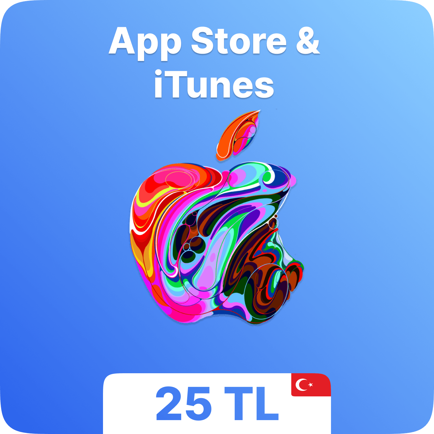 Пополнение Apple Подарочная карта App Store / iTunes номинал 25 TL Турция — фото 1