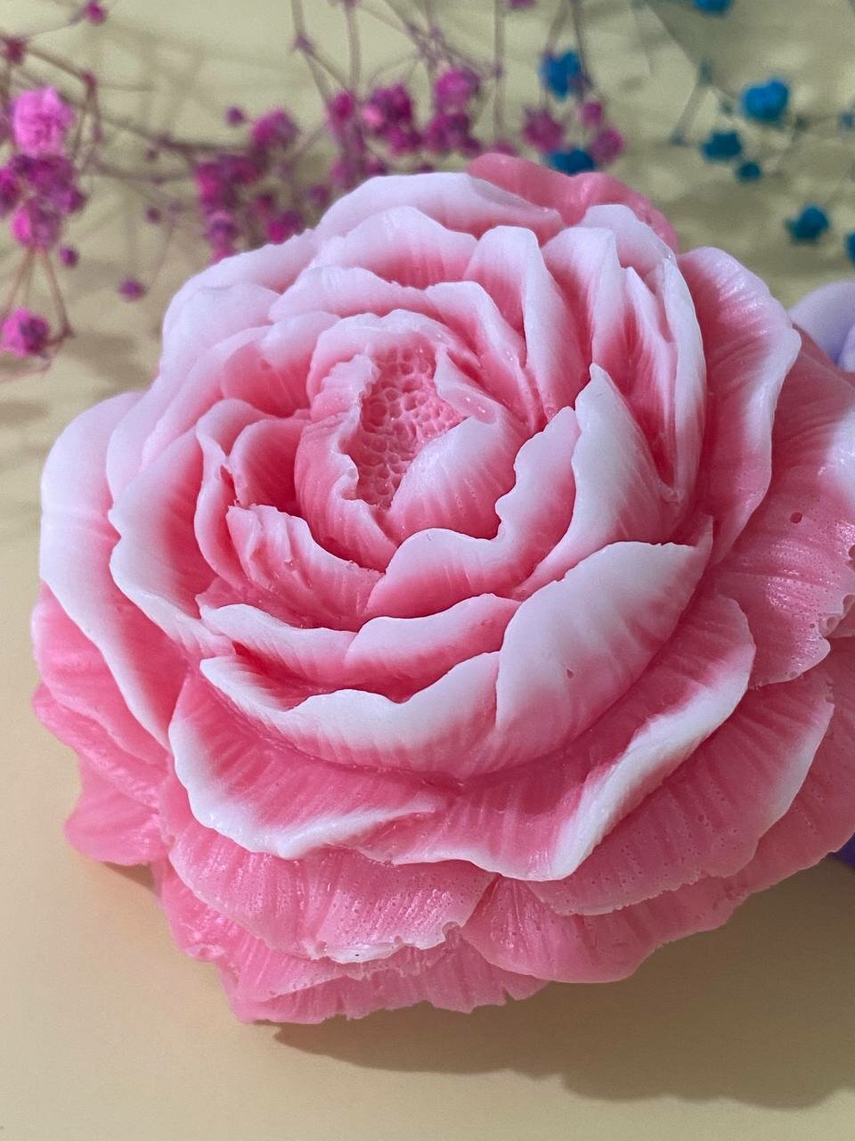 Мыло подарок 8 марта пион розовый