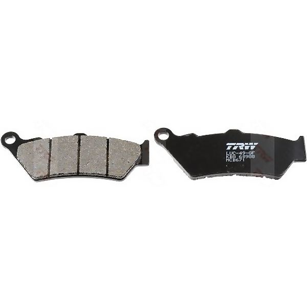 TRW MCB671 mcb671_колодки дисковые п._BMW (БМВ) f650 01
