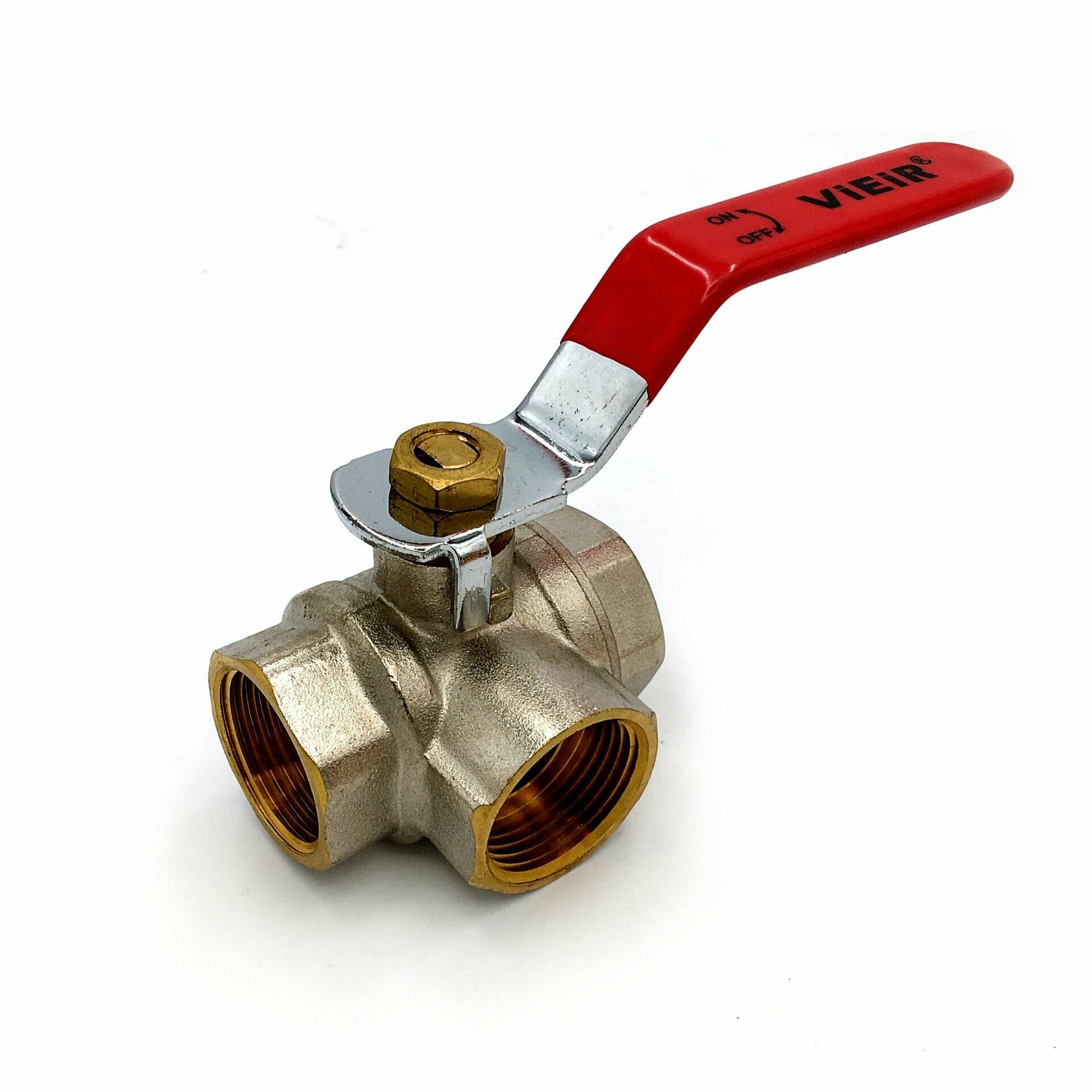 фото Кран шаровый трехходовой 3/4" GL193 VIEIR