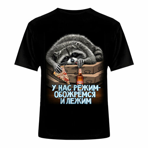 фото Футболка, размер 56, черный banzai