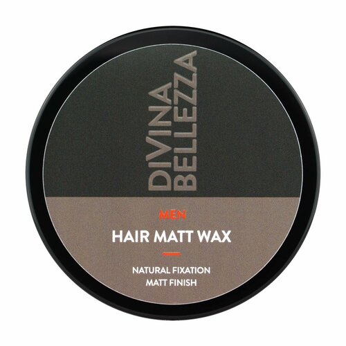 Матовый воск для стайлинга / Divina Bellezza Hair Matt Wax укладка и стайлинг inshape воск для укладки волос 4 средняя фиксация