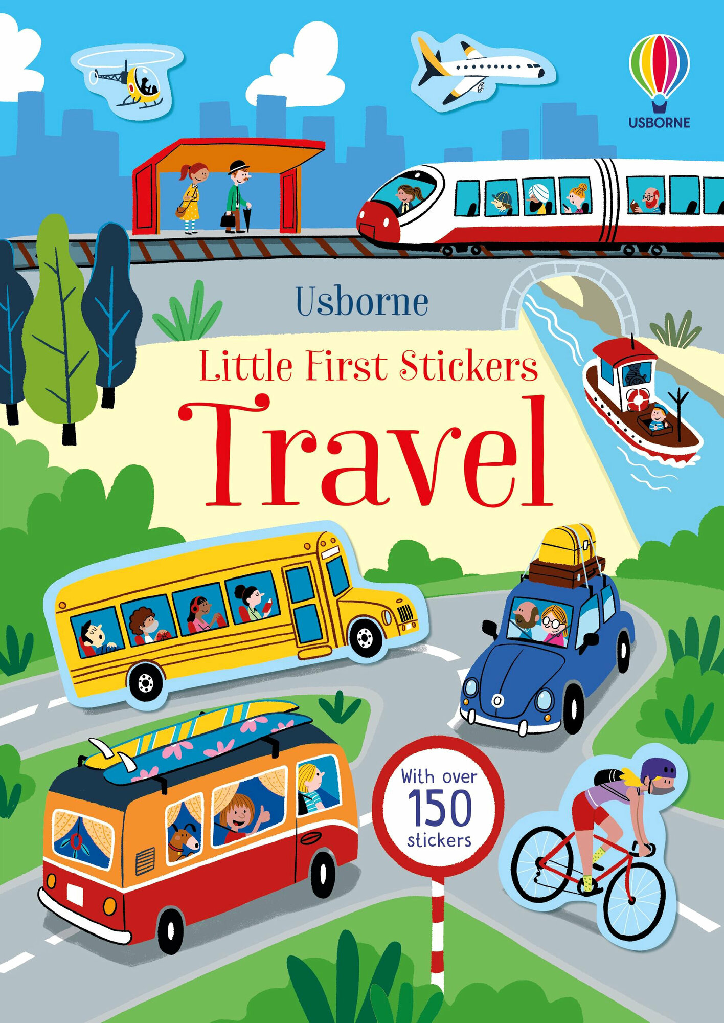 Little First Stickers. Travel / Книга на Английском