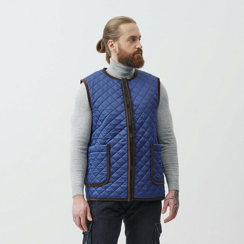 фото Жилет woolhouse, размер 52, синий