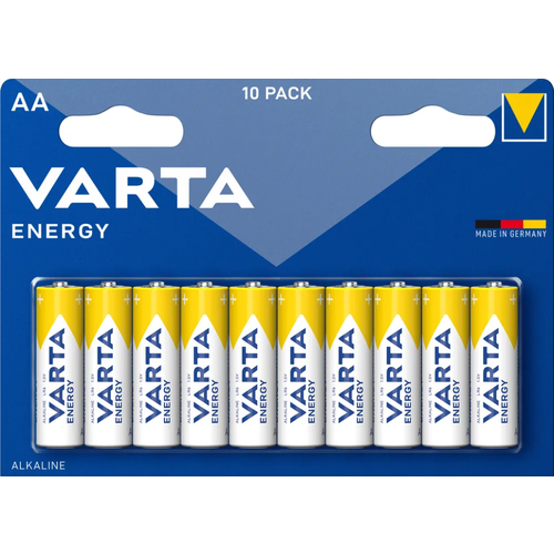 Батарейка VARTA ENERGY 4106 LR6 BL10 батарейка varta longlife power high energy aа блистер 4шт 04906113414