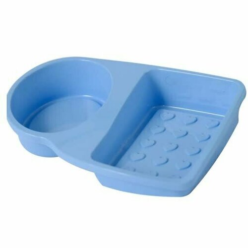 Мыльница нежно-голубая 611₽