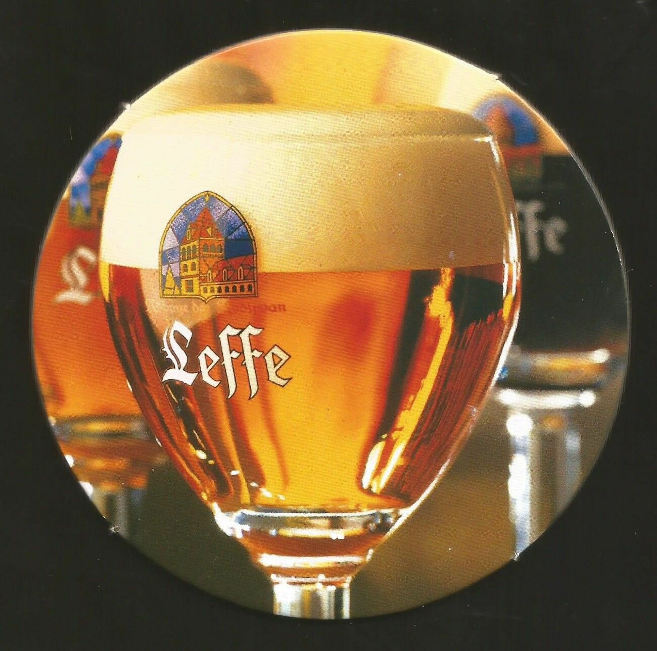 Бирдекель (костер) LEFFE BIER(подставка под пивной бокал)