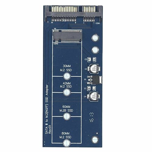 Переходник SATA на M.2 (NGFF) SSD, 1 шт