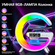 Стильный RGB Ночник с беспроводной зарядкой и Bluetooth колонкой ...