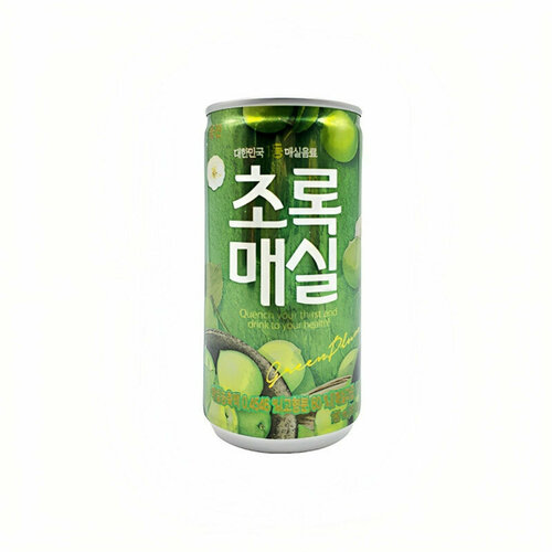 Woongjin Газированный напиток Зеленая слива, 180 мл