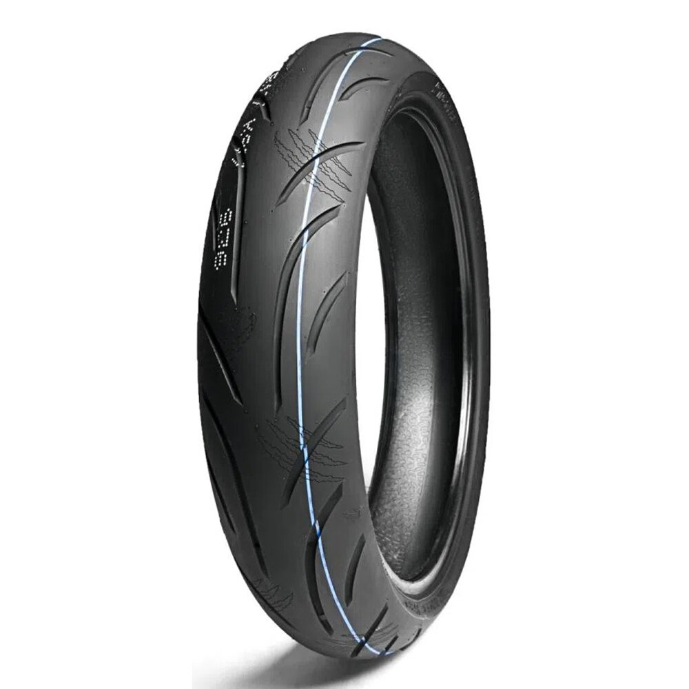 Мотошина 120/70 ZR17 Kingtyre K97 58W TL, 120 70 17, передняя, 120 мм ширина, 70 мм высота профиля, 58 W индекс скорости, TL бескамерная