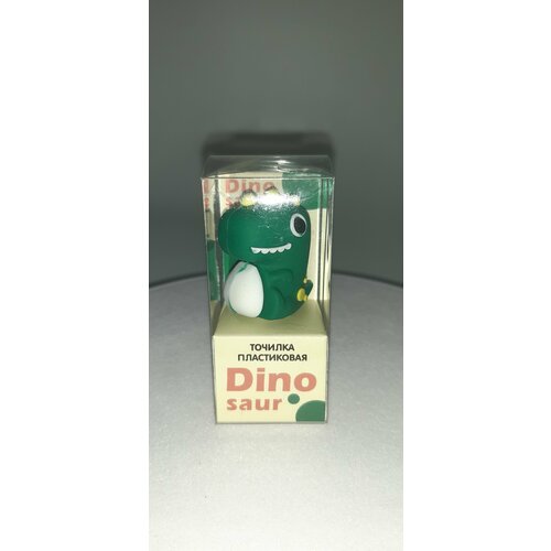 Точилка-игрушка Динозаврик 4 см без контейнера в коробочке 75*35*30 мм