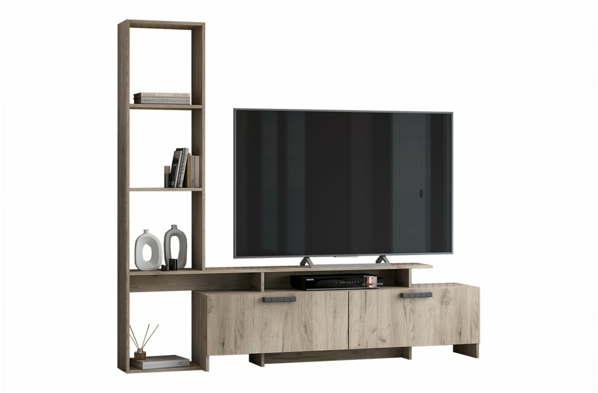 фото Гостиная "лучиана" Дуб Крафт серый