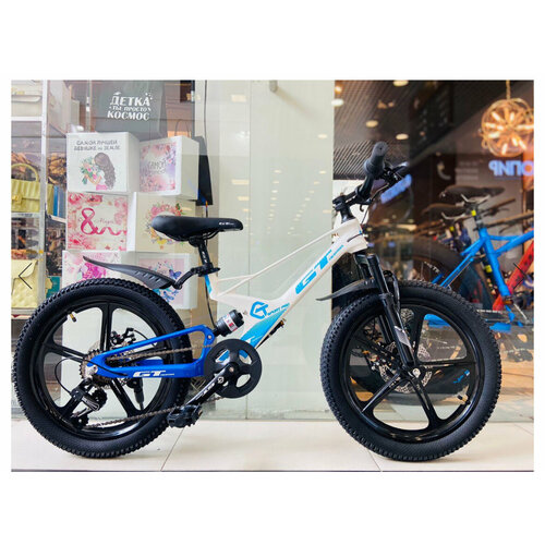 фото Велосипед 20" gt race max, 7 скоростей, рама магниевый сплав, дисковые тормоза, shimano