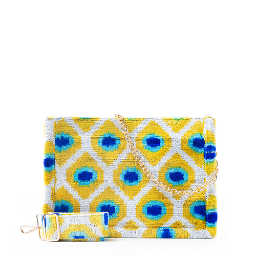 фото Сумка two eagles, голубой, белый