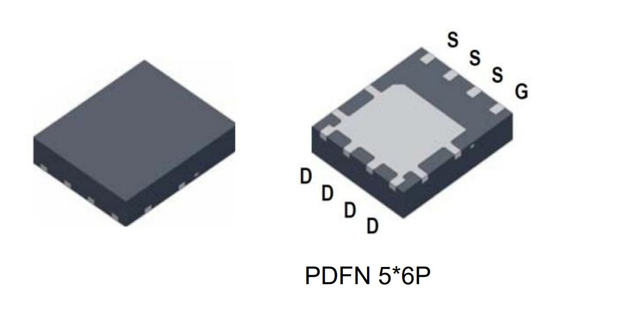 Микросхема P0903BK N-Channel MOSFET 30V 30A PDFN5x6P